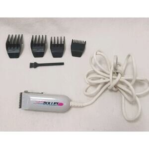 Wahl Sterling Bullet Hair Trimmer 4 Attachments Cleaning Brush works EXCELLENT!